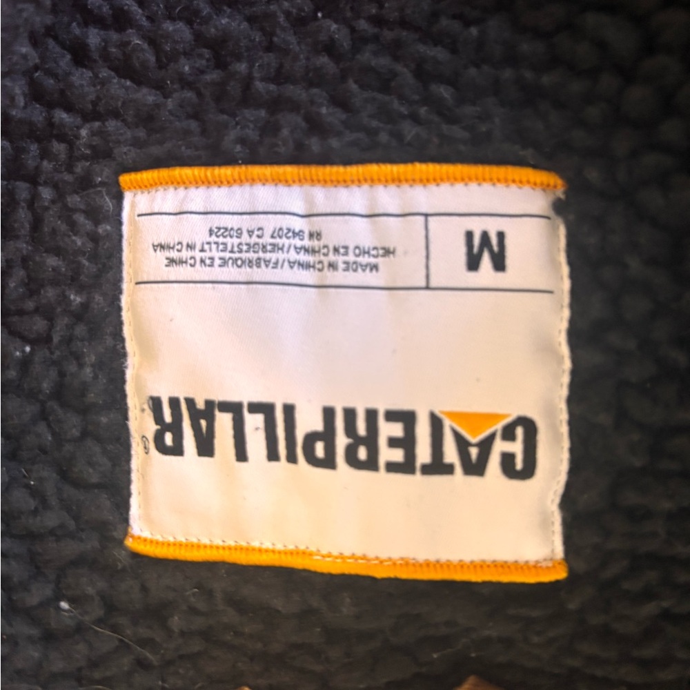 Caterpillar Men's Tan Military Jacket View 2